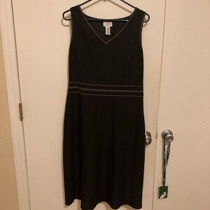 Black brown Loft dress